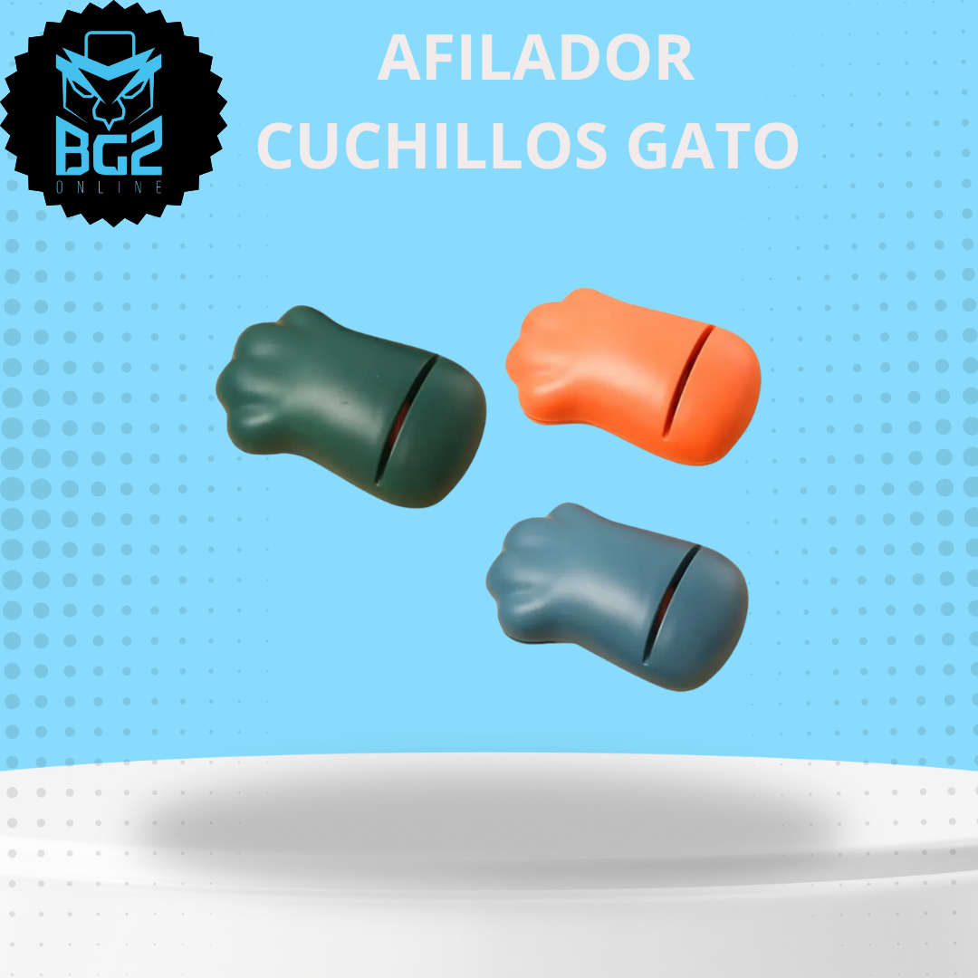 Miniatura 2 de AFILADOR CUCHILLOS GATO